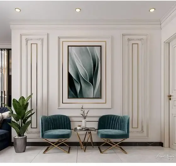 احدث ديكورات جدران وديكورات أنيقة لمنزلك حي اشبيليا 