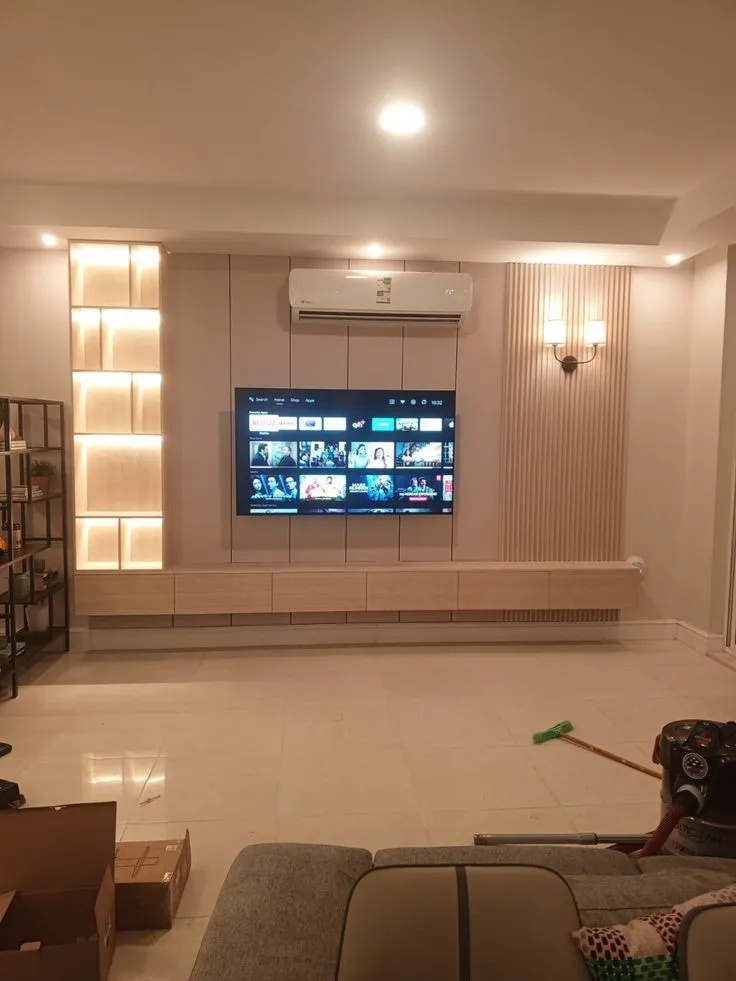 معلم دهانات وديكورات فوم وبديل الشيبورد ودواليب في حي الملز 