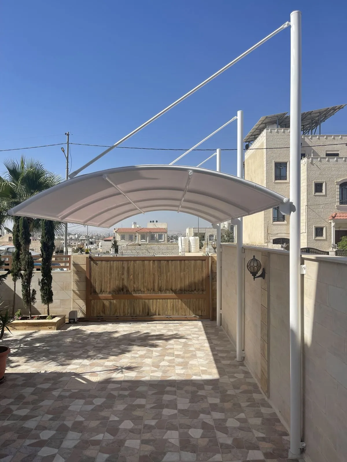 مظلات سيارات خارجية الرياض